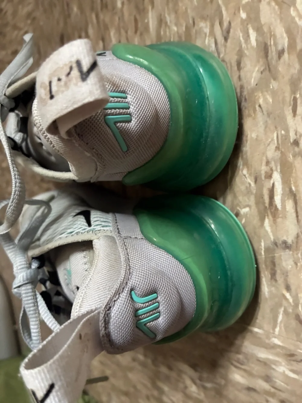 Nike Kids Air Mesh Sneakers - White & Mint Green air max 270 size 11c unisex